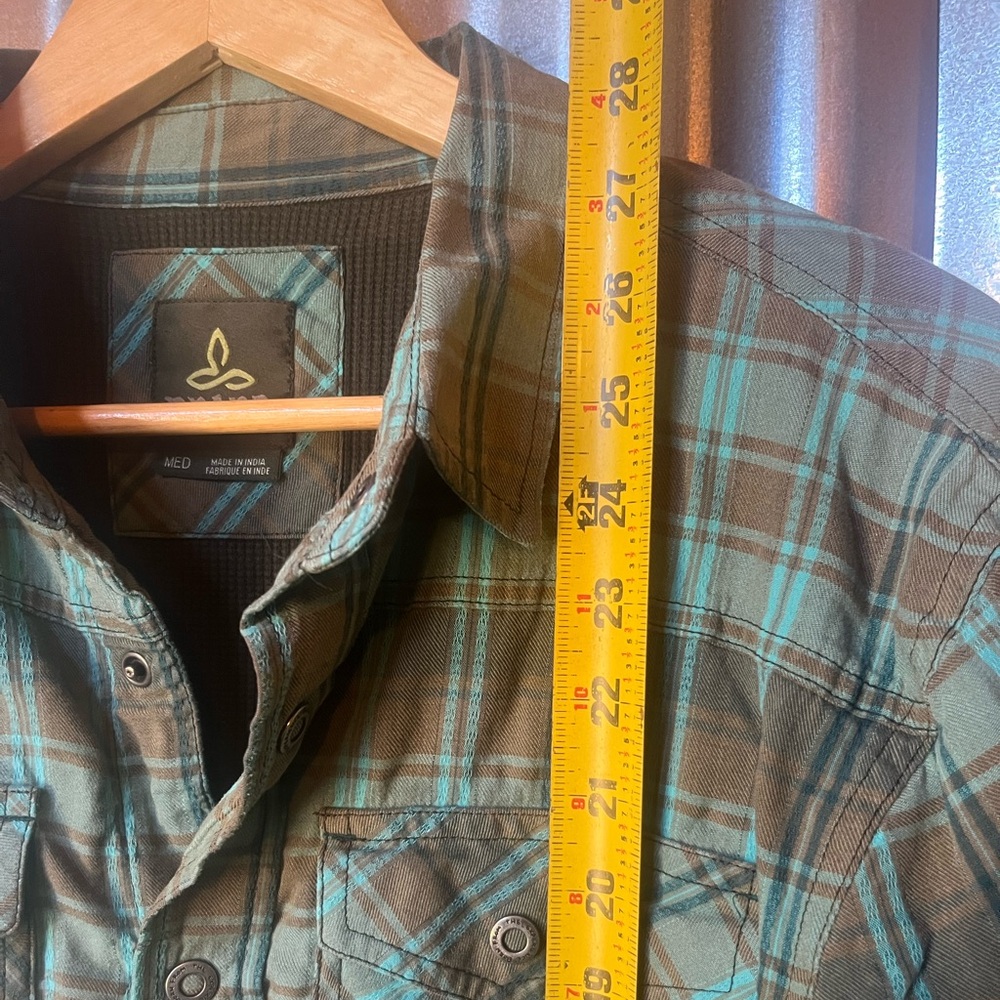 Prana Plaid Men's Jacket - Picture 7 of 9